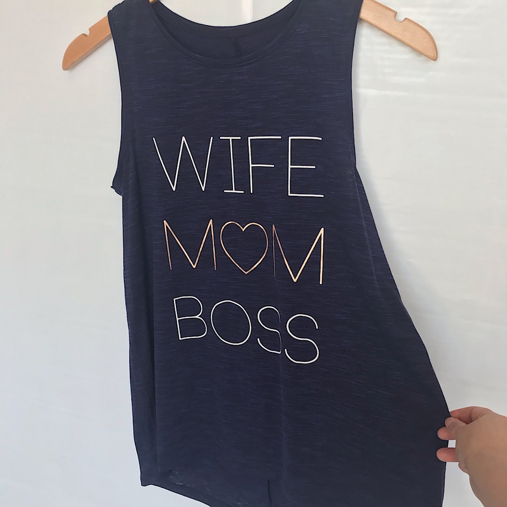 Tank top WIFE MOM BOSS